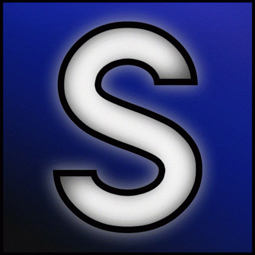 Letter S Spinning GIF