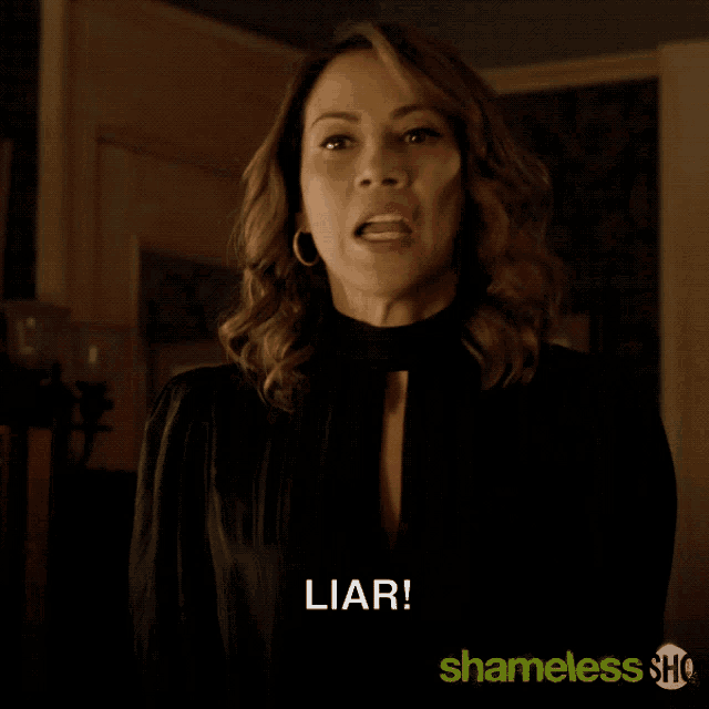 Liar Stop Lying GIF