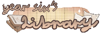 Library Banner Sticker