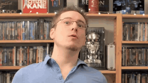 Library Books GIF