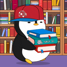 Library Reading GIF