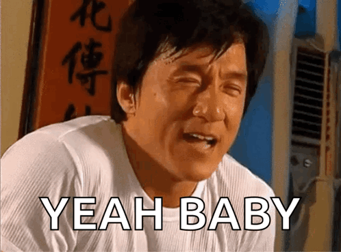Licking Lips Jackie Chan GIF