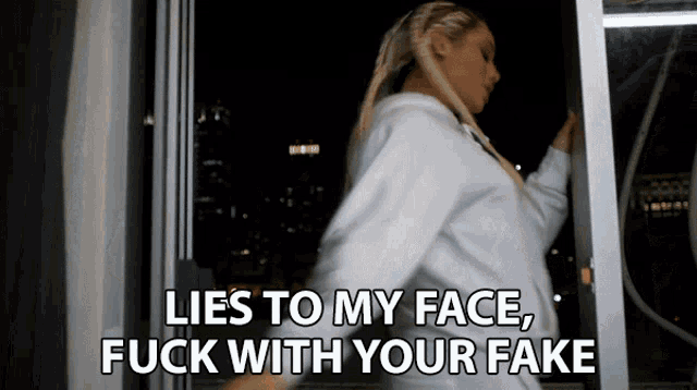 Lies To My Face Fuck With Your Fake Danielle Leigh Curiel GIF