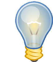 Light Bulb Light Sticker