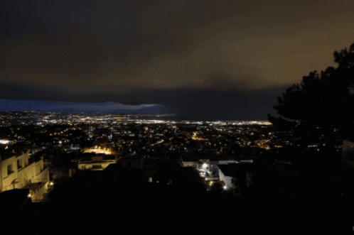 Lightning Rain GIF