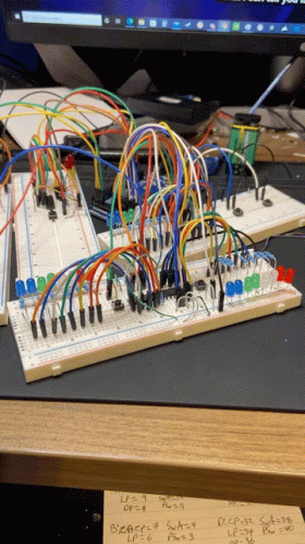 Lights Sequence Satisfying GIF