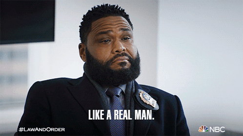 Like A Real Man Detective Kevin Bernard GIF. This 498 x 280 animated GIF is part of our thats just like your opinion man collection. Created by…