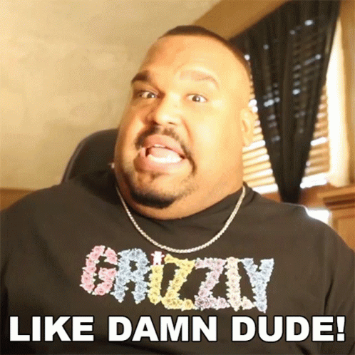 Like Damn Dude Dante Dangelo GIF