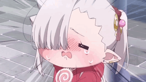 Lil Miss Vampire Cry GIF