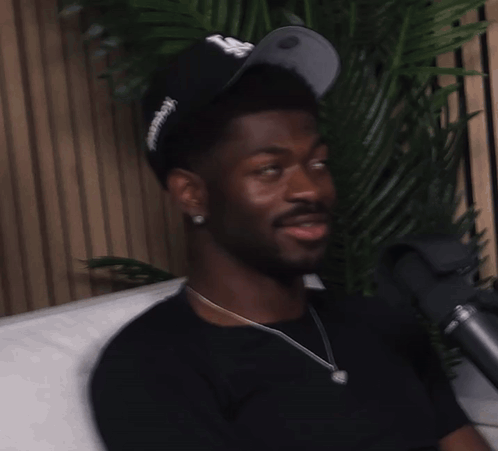 Lil Nas X Lil Nas X Dreamboy GIF. This 498 x 451 animated GIF is part of our nas collection. Related themes include huh, skeptical, suspicious. Created by…