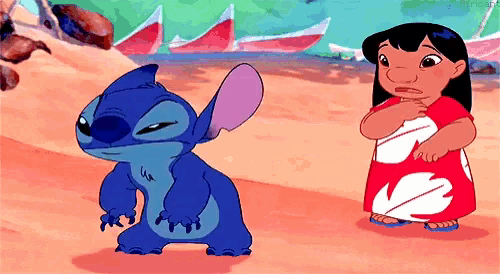Lilo And Stitch Laugh GIF