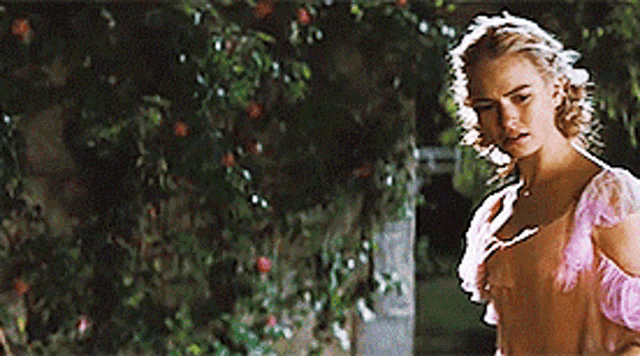 Lily James GIF