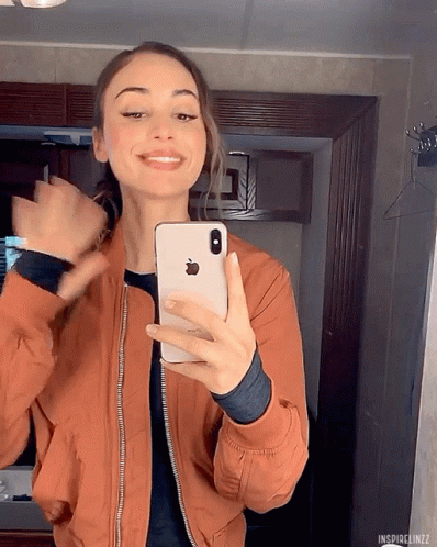 Lindsey Morgan Hi GIF