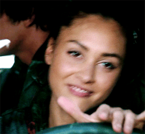 Lindsey Morgan Raven Reyes GIF