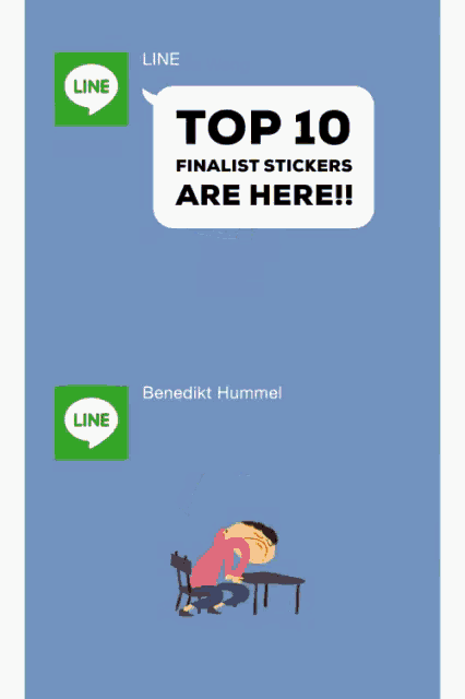 Line Emojis GIF