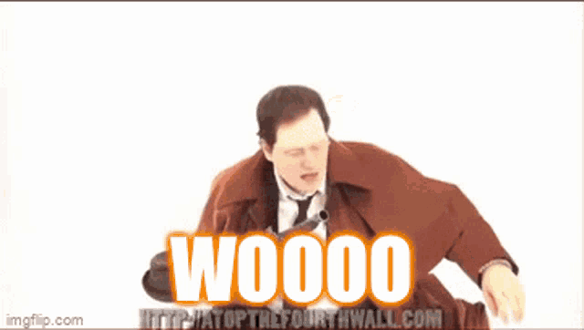 Linkara Woo Hoo GIF