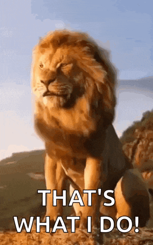 Lion Roar GIF