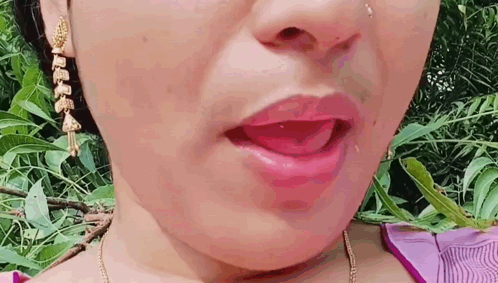 Lips Raspberry GIF