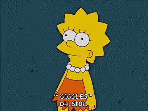 Lisa Simpson Oh Stop GIF