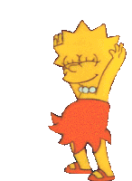 Lisa Simpsons Sticker