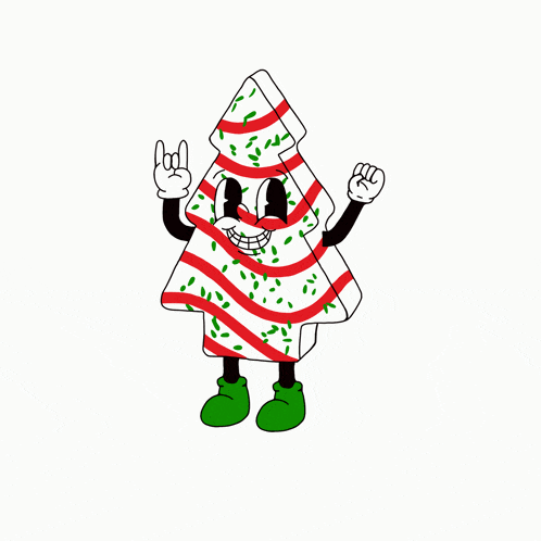 Little Debbie Merry Christmas GIF