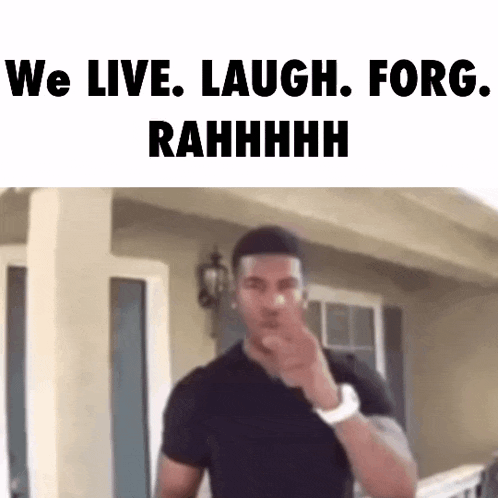 Live Laugh Love Frog GIF