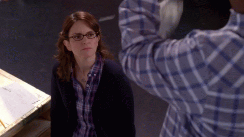 Liz Lemon Dancing For Money (Tracy Jordan Making It Rain)  - 30 Rock GIF