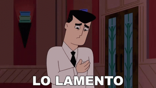 Lo Lamento Profesor GIF
