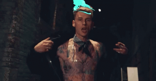 Loco Machine Gun Kelly GIF. This 498 x 261 animated GIF is part of our peter north collection. Created by mgkandpetegifs. View the original animation, share…
