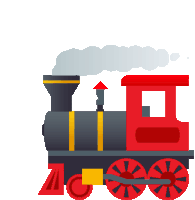 Locomotive Joypixels Sticker