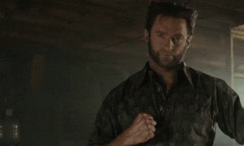 Logan GIF. This 498 x 298 animated GIF is part of our red dawn wolverines collection. View the original animation, share it, or browse related GIFs.