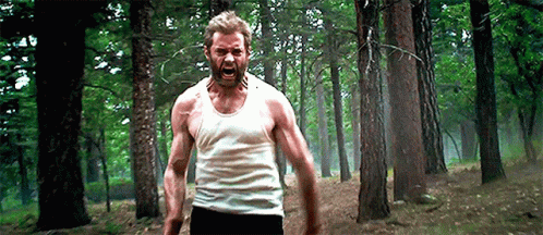 Logan Wolverine GIF. This 498 x 216 animated GIF is part of our red dawn wolverines collection. Related themes include running. Created by maldonador84…