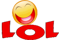 Lol Lauhging Sticker