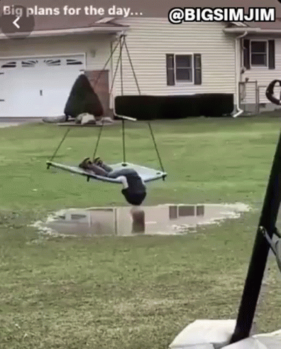 Lonely Upside Down GIF