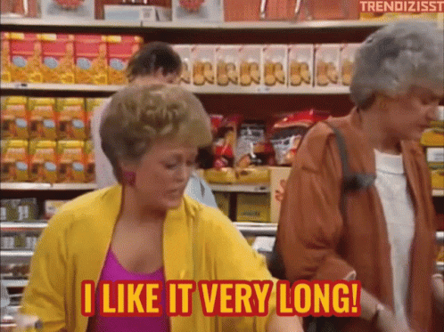 Long Huge GIF. This 498 x 373 animated GIF is part of our sausage girl collection. Related themes include funny, giggle, laughing. Created by Trendizist…