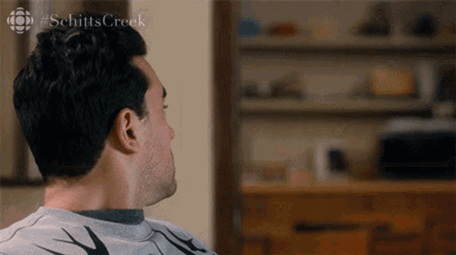 Long Sigh Dan Levy GIF