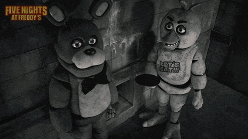 Look Up Freddy Fazbear GIF