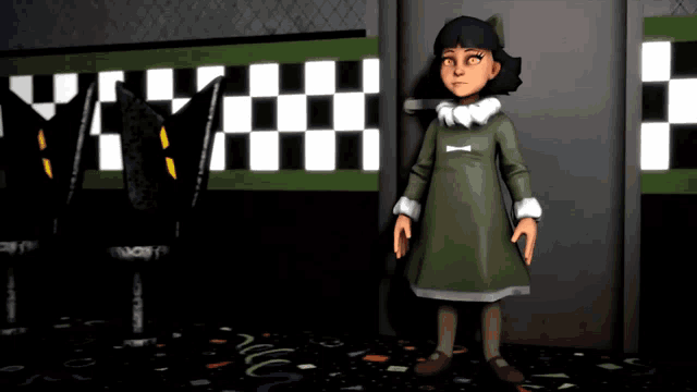 Looking Around Blink GIF