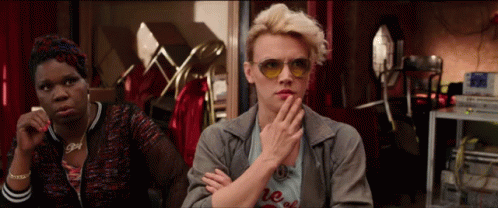 Looking Around GIF. This 498 x 208 animated GIF is part of our kate mckinnon ghostbusters collection. Related themes include awkward. View the original…