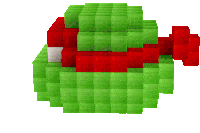 Looking Around Raphael Sticker