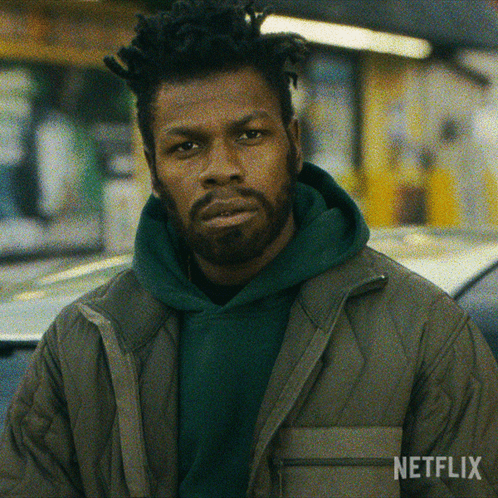 Looking Fontaine GIF. This 498 x 498 animated GIF is part of our john boyega collection. Related themes include huh, shocked, staring. Created by…