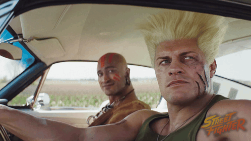 Looking Guile GIF