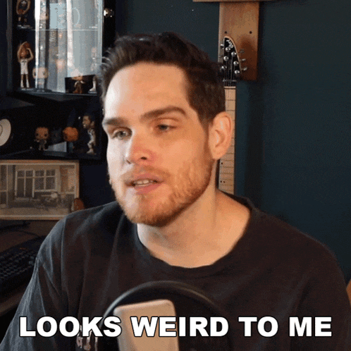 Looks Weird To Me Sam Johnson GIF