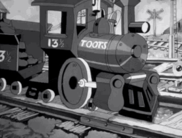 Loony Tunes Train GIF