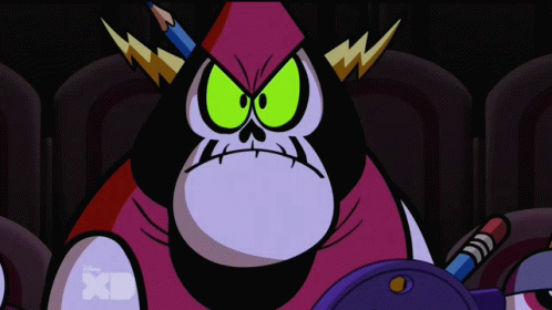 Lord Hater Stare GIF