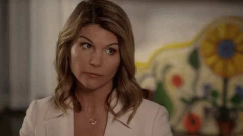 Lori Loughlin Stern Look GIF