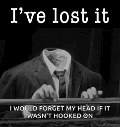 Lost It Lost My Head GIF