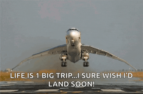 Lot Flying Plane GIF