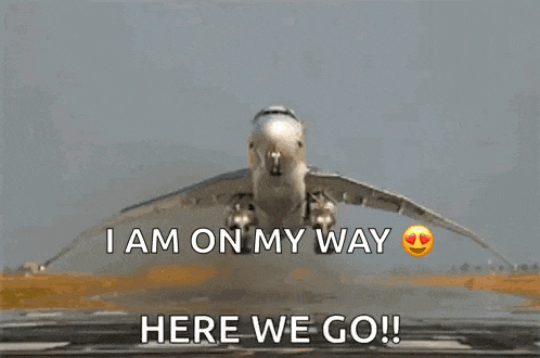Lot Flying Plane GIF