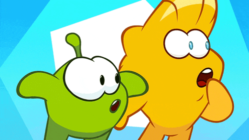 Loud Sound Om Nom GIF